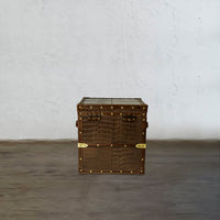 Heritage Mini Streamer Trunk - Brown