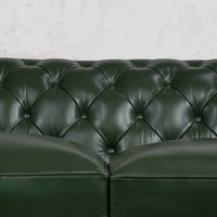 Gentleman's Club Three Seater Chesterfield Sofa