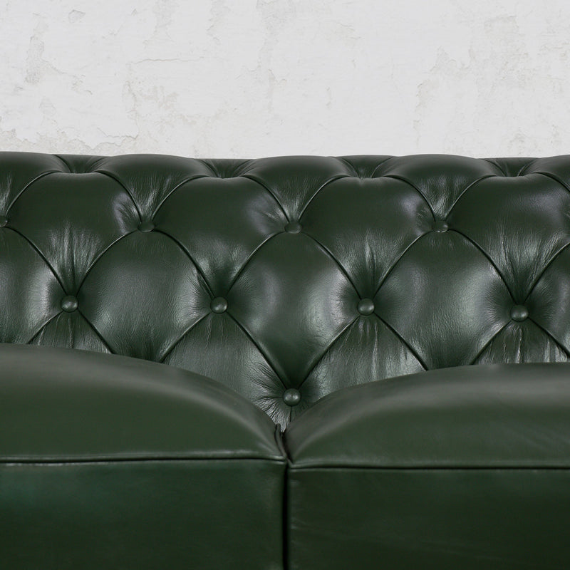 Gentleman's Club Three Seater Chesterfield Sofa