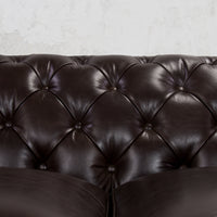 Gentleman's Club Three Seater Chesterfield Sofa