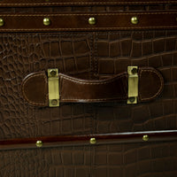Heritage Mini Streamer Trunk - Brown