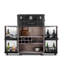 Heritage Bar Cart- Vintage Black