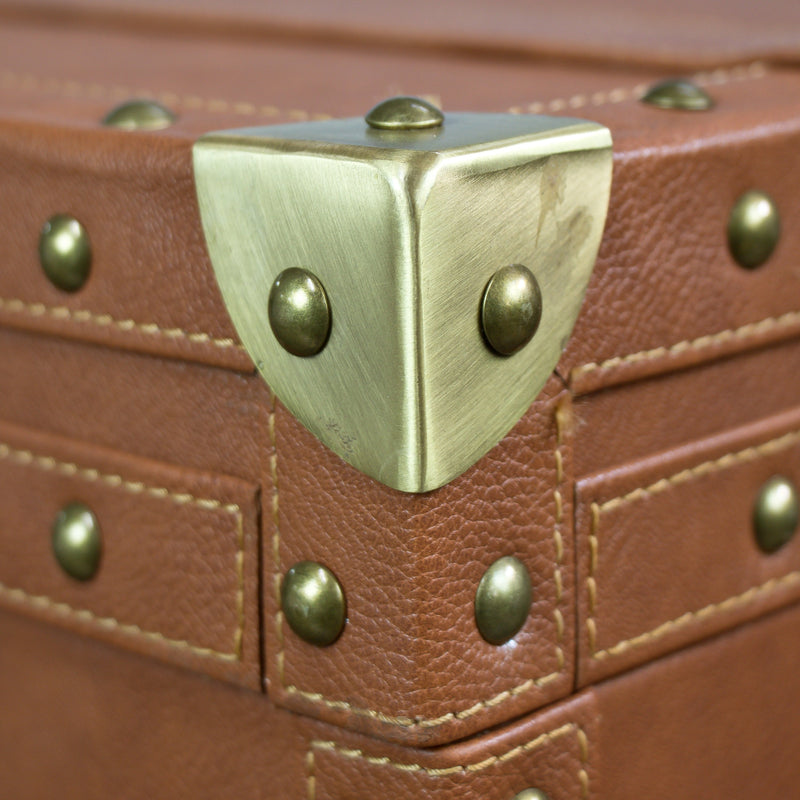 Heritage Mini Trunk- Vintage Tan