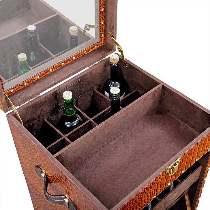 Gentleman’s Whisky Bar - Vintage Tan