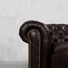 Load image into Gallery viewer, Gentleman&#39;s Club Three Seater Chesterfield Sofa
