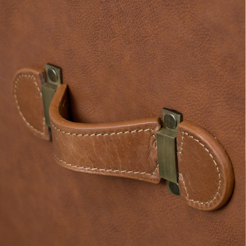 Heritage Mini Trunk- Vintage Tan