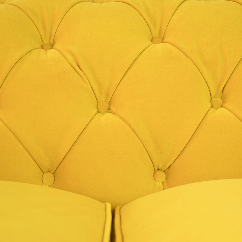 Gentleman's Club Two Seater Chesterfield Sofa