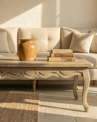 French Distressed Country Style Coffee Table