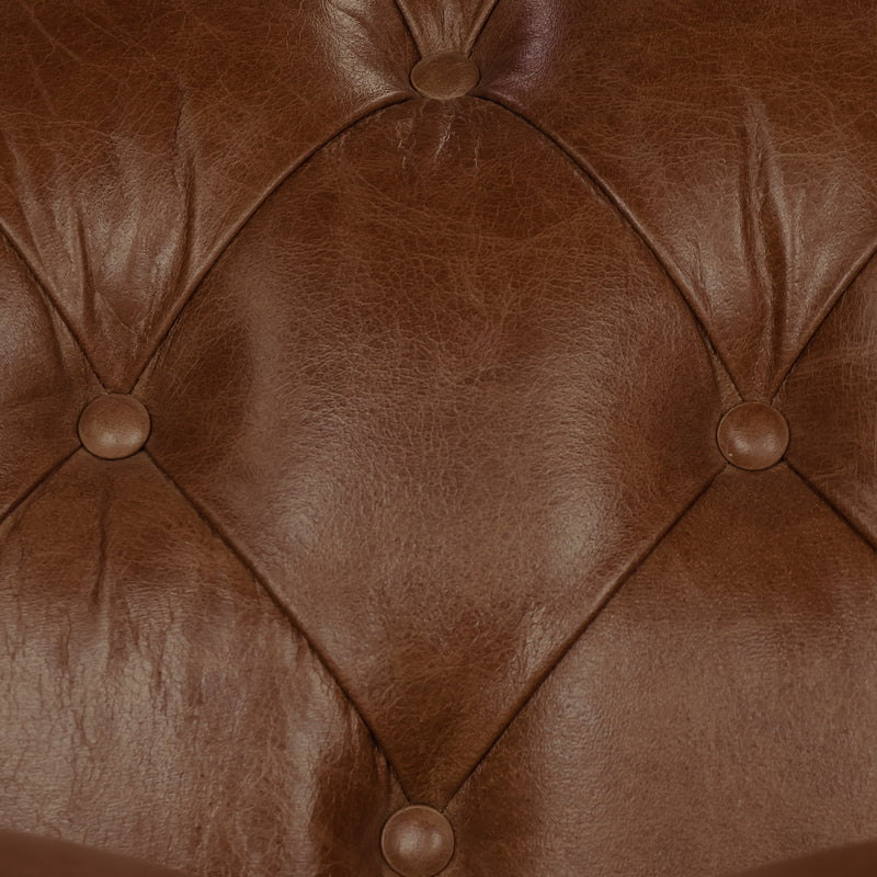 Gentleman's Club Three Seater Chesterfield Sofa