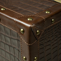Streamer Trunk Coffee Table - Vintage Brown