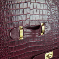 Single Door Trunk Bar - Burgundy
