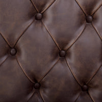 Heritage Wing Chair in Espresso Brown