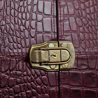 Single Door Trunk Bar - Burgundy