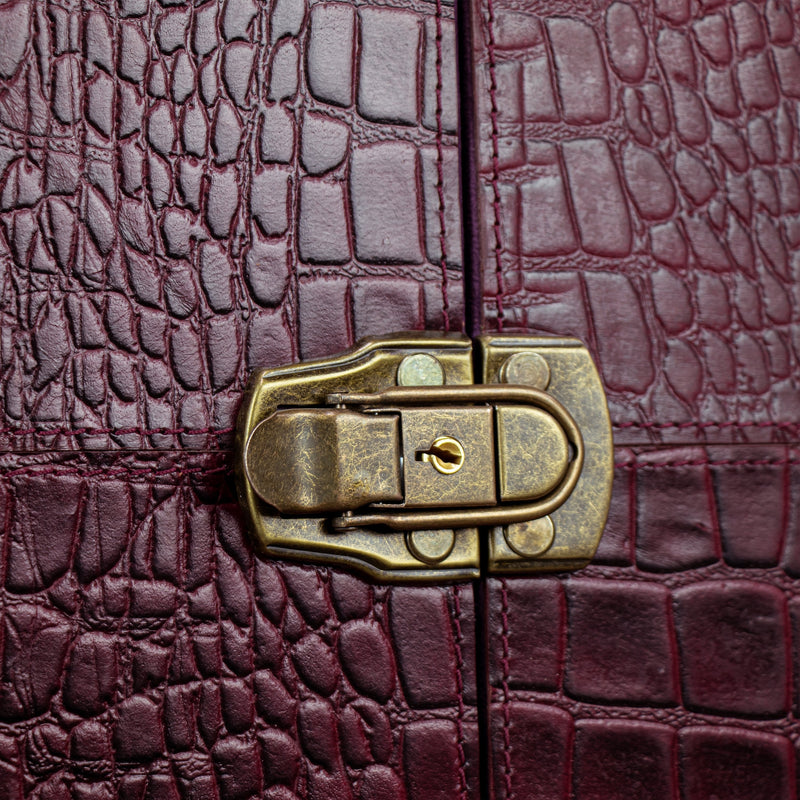 Single Door Trunk Bar - Burgundy