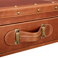 Vanity Table - Vintage Tan