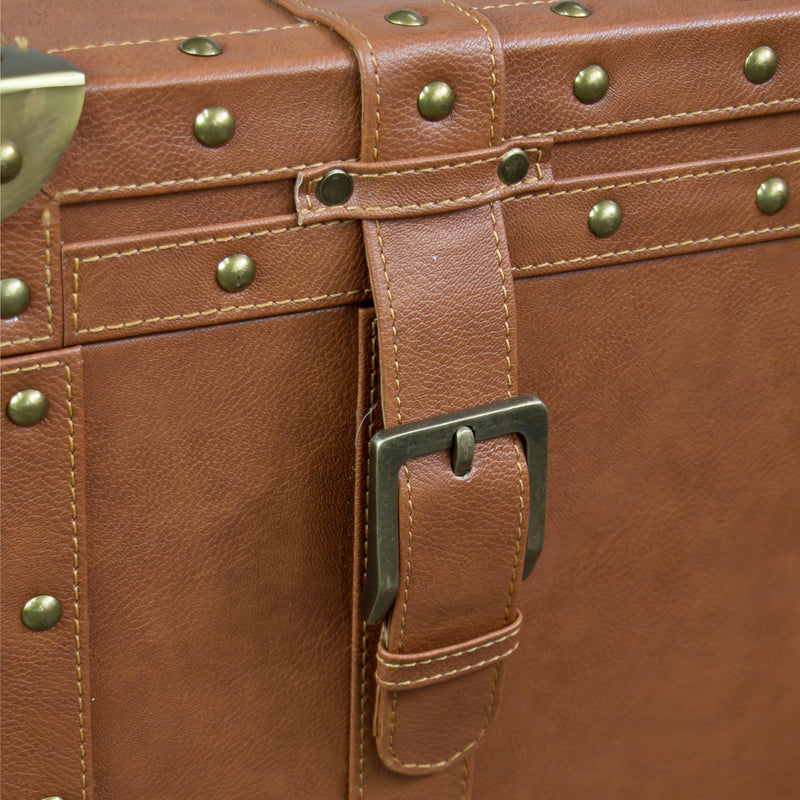 Heritage Mini Trunk- Vintage Tan