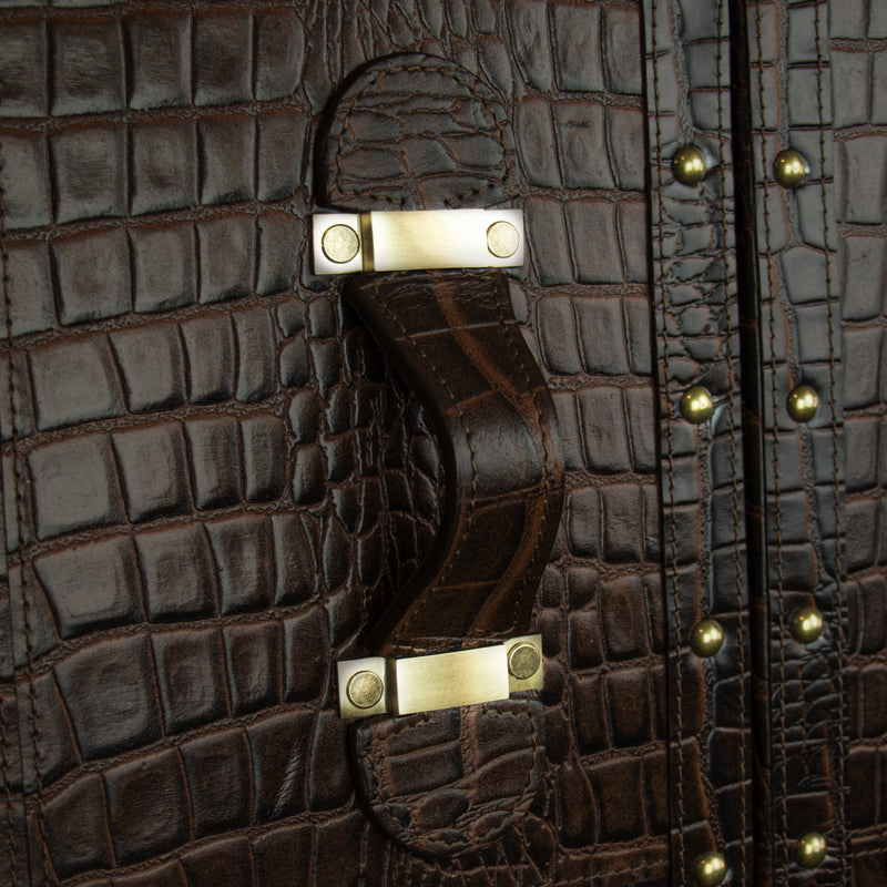 Heritage Trunk Bar - Vintage Brown