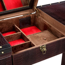 Load image into Gallery viewer, Vanity Table- Espresso Brown
