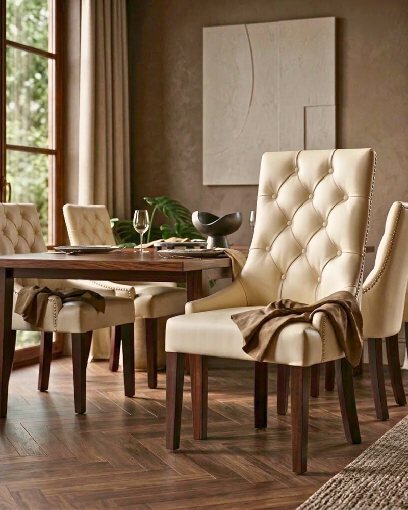 Heritage Dining Chair in Ivory