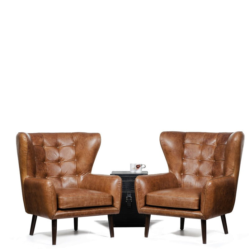 Dorchester Curved Back Wing Chair