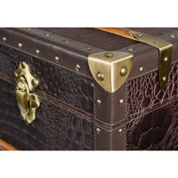 Vintage Streamer Trunk Chest cum Coffee Table