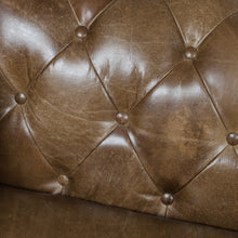 Load image into Gallery viewer, Gentleman’s Club Three Seater Chesterfield Sofa
