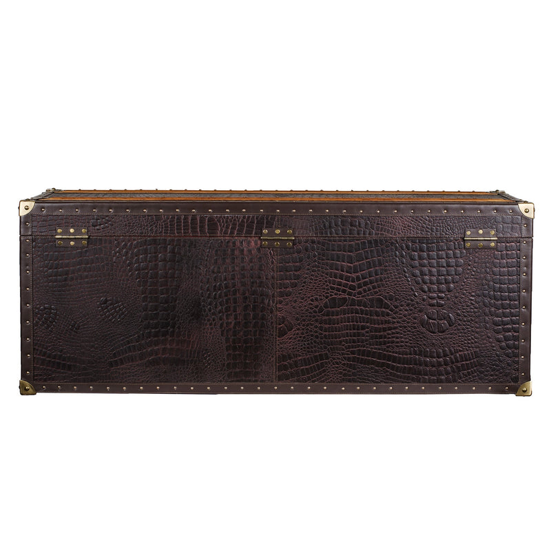 Vintage Streamer Trunk Chest cum Coffee Table