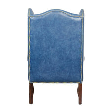 Load image into Gallery viewer, Heritage Wing Chair in Blue
