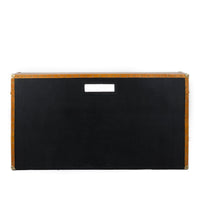 Leather Vintage Streamer Trunk Coffee Table