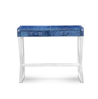 Study Table in Blue