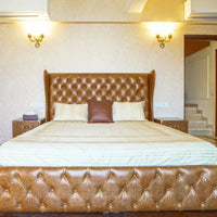Chesterfield Wing Back Bed