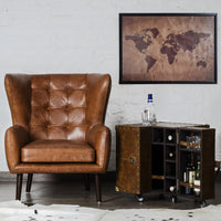 Dorchester Curved Back Wing Chair