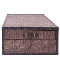 Vintage Streamer Trunk Coffee Table