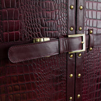 Heritage Trunk Bar - Burgundy