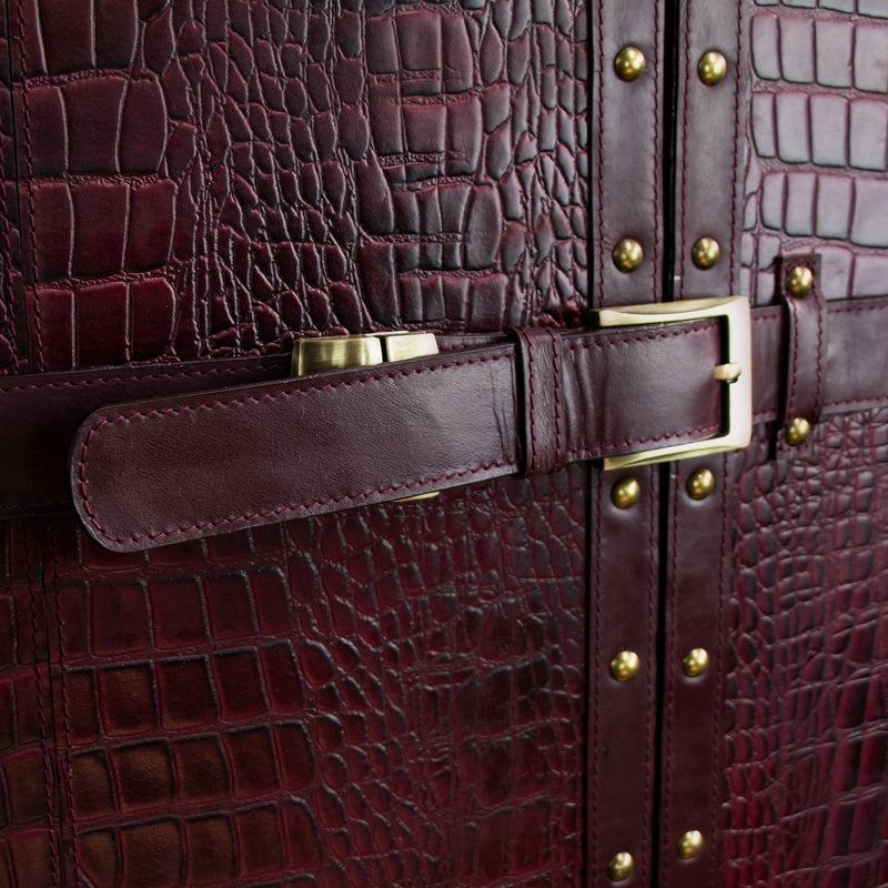 Heritage Trunk Bar - Burgundy