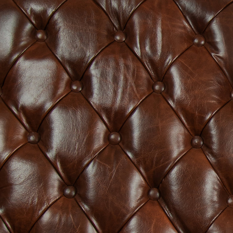 Heritage Wing Chair in Vintage Brown