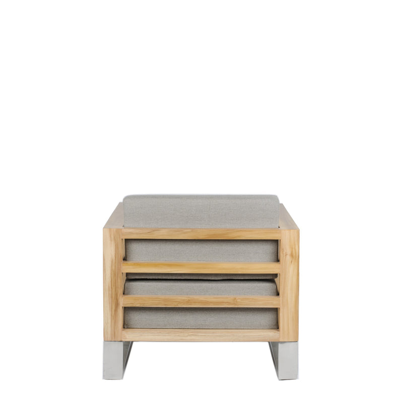 Nordic Single Seater Couch - Grey