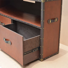 Load image into Gallery viewer, Streamer Trunk Plasma TV Console
