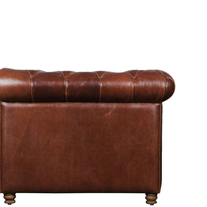 Gentleman’s Club Three Seater Chesterfield Sofa