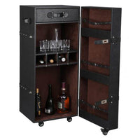 Single Door Trunk Bar - Black