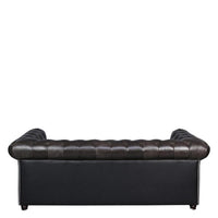 Gentleman's Club Three Seater Chesterfield Sofa