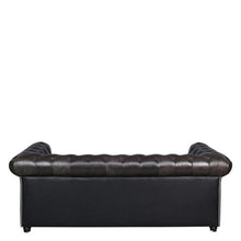 Load image into Gallery viewer, Gentleman&#39;s Club Three Seater Chesterfield Sofa
