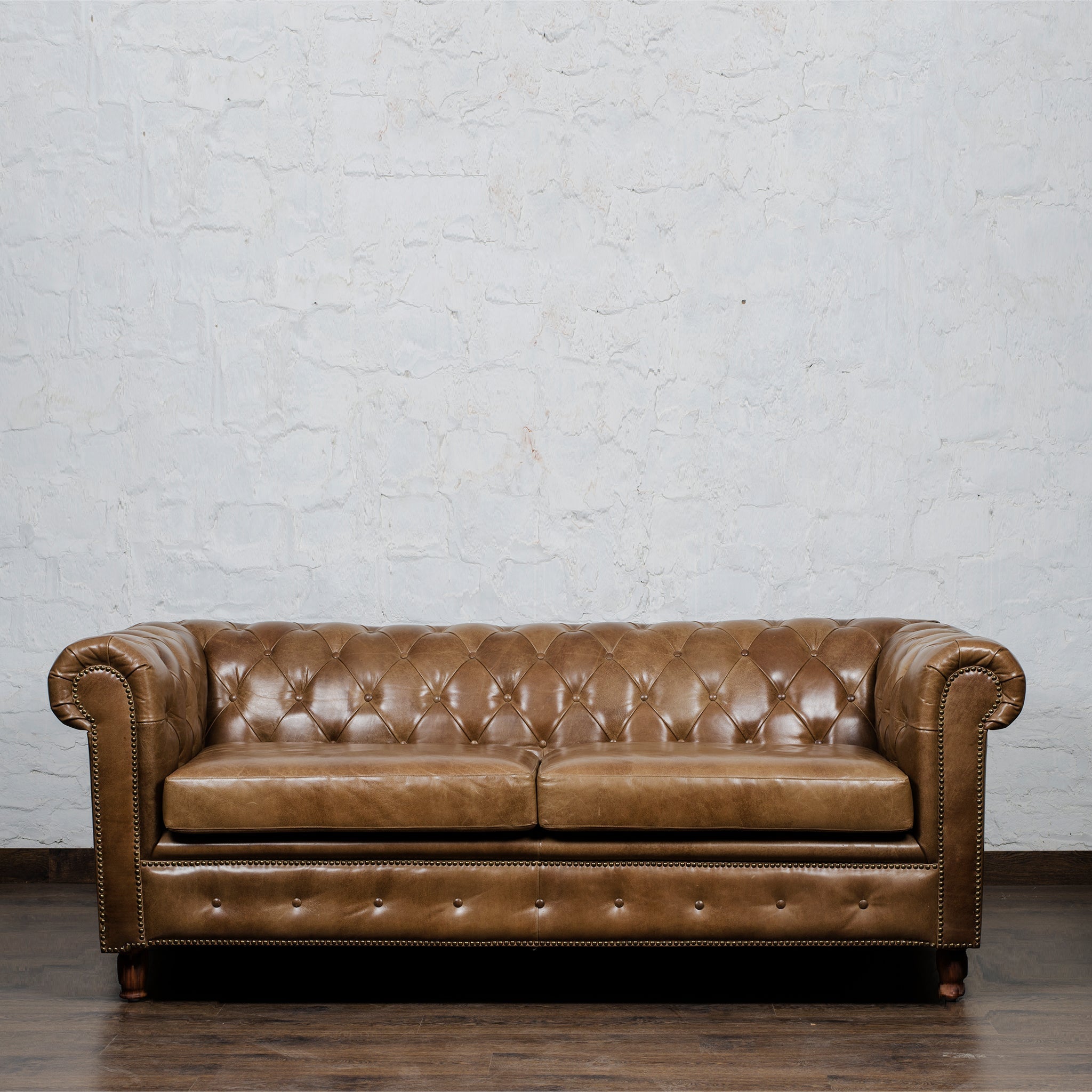 Gentleman’s Club Three Seater Chesterfield Sofa