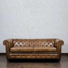 Load image into Gallery viewer, Gentleman’s Club Three Seater Chesterfield Sofa
