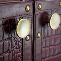 Heritage Trunk Bar - Burgundy