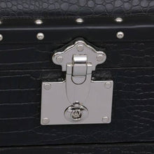 Load image into Gallery viewer, Long Seating and Storage Trunk - Black
