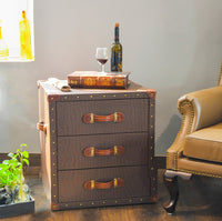 Bed Side Table - Brown