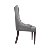 Heritage Dining Chair in Charcoal Grey