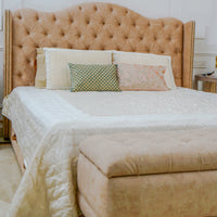 Heritage Wing Back Bed