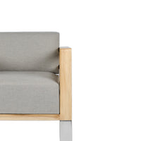 Nordic Single Seater Couch - Grey